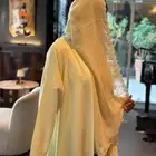 عبايه لون اصفر