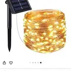 مصباح LED تعمل بطاقه الشمسيه