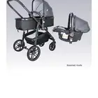 مون نظام سفر تريس 3 في 1 مع عربة أطفال ومقعد سيارة