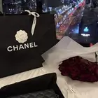 شنطه شانيل اصليه جديده مع الفاتوره والملحقات