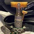 جنبيه حك زراف معرق وبحمار