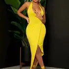 فستان شي ان اصفر