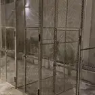 عشه طيور زاويه شبك بقلاوه فتح صغيره جدا  تنفع لجميع الطيور