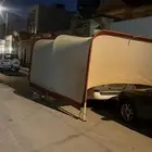 يوجد مظله سيارة للبيع استخدام شهر جديده ونظيفة جدا