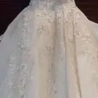 فستان زفاف فخم للبيع لبست مره وحده فقط