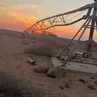 محور رشاش خمس ابراج يبعد عن بريده 120 كيلو شمال