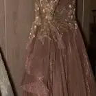 فستان سهره وردي