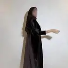 عباية مخمل بني