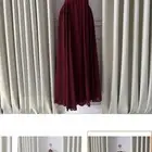 فستان عنابي برغندي للبيع جديد لم يلبس