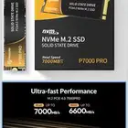 ذاكرة تخزين M.2 2TB للبي سي والسوني مع هيت سينك