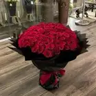 ورد احمر طبيعي