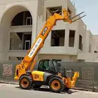 رافعة شوكيه تلسكوبي 17 متر للايجار شهري يومي سنوي أسعار مناس