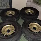 جنوط ميثود مقاس 17 بيدلوك مع الصواميل