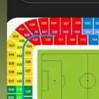تذكرة مباراة الاهلي و بيراميدز مربع 328 الحد 200
