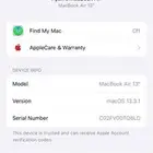 ماك بوك لون جولد روز الشاشة مكسورة و يعمل