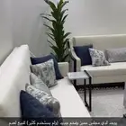 مجلس نساء يكفي 11 شخص مع طاوله وأربع خدمه