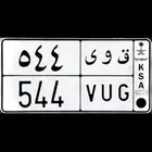 لوحة مميزة للبيع ق و ي 544