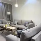 كنب للبيع شبه جديد مع ستاره طويله للارض
