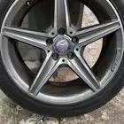 للبيع جنوط مرسيدس e 2018 وكاله شبه جديدة AMG