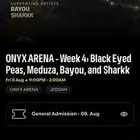 black eyed peas general admission tickets
