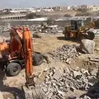 بوكلين قص وهدم وتكسير ترحيل