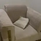 كنب ثلاث قطع يشيل اربع انفار