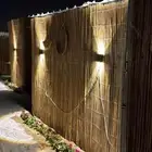 ساتر خيزران طبيعي   ديكور خارجي للحدائق استراحة مزرعة