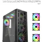 كيس بي سي و يوجد كرت شاشه RX570 4g