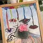 لوحة فنية نادرة صوت معل ق تحت السماء
