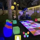 استيج عادي استيج ثري دي ماني بار مضيئه كراسي طاولات مضيئه
