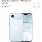 ايفون اير 17 air 256G Blue