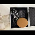 مكسر مع سماعه مع أسلاكه كامله مع شنطه عازله للصوت مع مكرفون