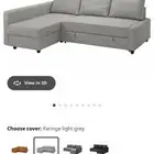 FRIHETEN كنبة-سرير زاوية مع تخزين  ايكيا