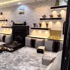 مشبات رخام خشب  مغاسل خيام