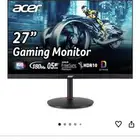 شاشة العاب ايسر 27 بوصه