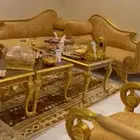 طقمين كنب صاله مع الطاولات