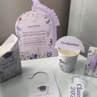 بكج المناسبات ( كروت طاوله - تاقات مويه -تعليقات- توزيعات