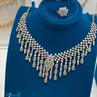 طقم مجوهرات فاخر بديل الالماس