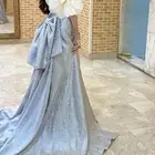 فستان زواج و مناسبات فخم من مصممه سعوديه براند