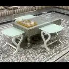 طاولات خدمة 4 مع طاولة ضيافة