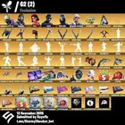 حساب فورت رو ورقصات وايموجيات نادره انباع