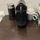 مكينه قهوه نسبريسو كابسولات و ايرتشينو لعمل الفوم لل لبن
