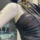 فستان من دار لازار   جديد لبسه وحده   مبلغ الشراء 2000