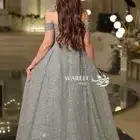 فستان فخم جديد لبس ساعتين فقط