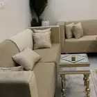 مجلس اخو الجديد مع طاولته مقاس الغرفه 5 ب 6 اربع جهات