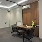 اثاث مكتب عدد 2 طاوله وعدد 4 كراسي للبيع