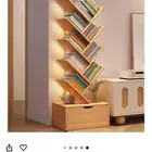رف كتب مستعمل بحالة ممتازة