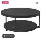 طاوله قهوه من ايكيا فخمه ونظيفه جدا