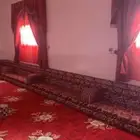 اثاث مجلس نظيف جدا ستاره - كنب - طاوله - فرش