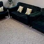 كنب نظيف لون زيتي 7 أشخاص